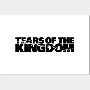 Tears of the Kingdom Dragon Awesome Black Typography Posters and Art